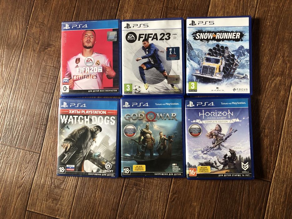Диски ps4/ps5 на обмен