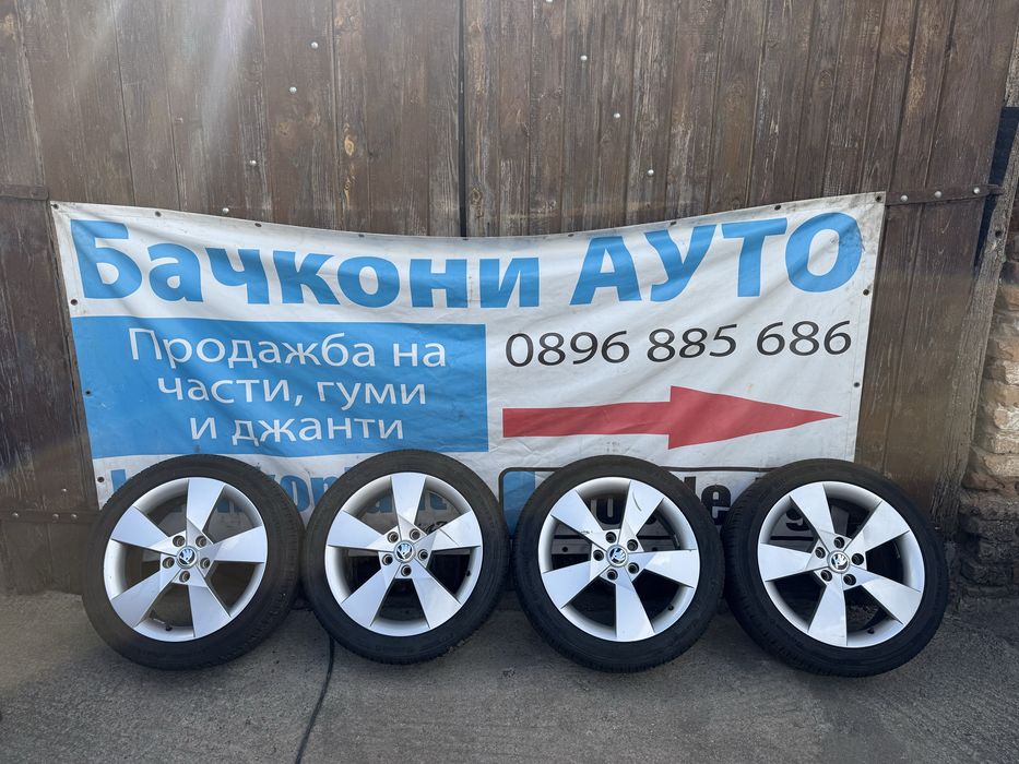 17 5х112 джанти с гуми