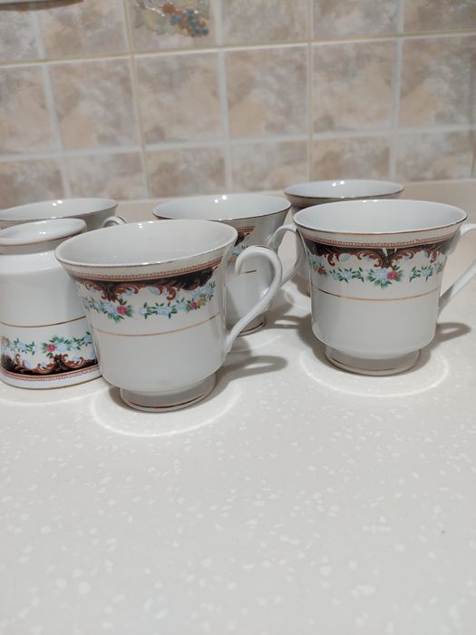 Чайные чашки. Новые .