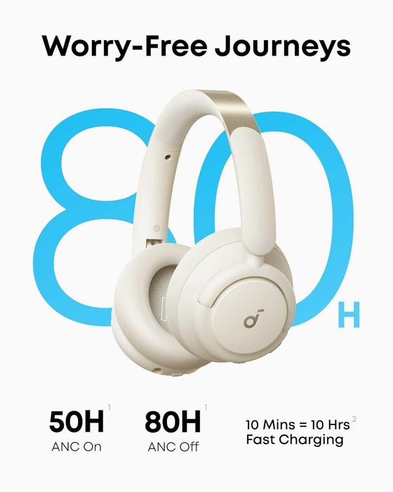 Anker Soundcore Q30 Наушники с ANC до 80 ч работы. Есть доставка