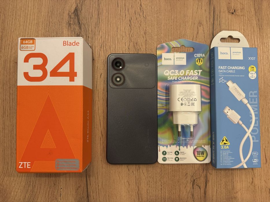 ZTE Blade 34 ca NOU 6GB RAM (2GB+4GB) 64GB ROM original ca NOU perfect