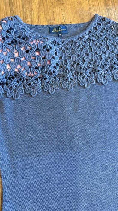 Женское платье Luisa Spagnoli 90% шерсть (M), б/у