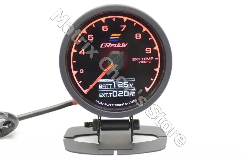 Greddy  EGT температура газове gredy грейди греди измервателен уред манометър с дисплей измерване на налягане