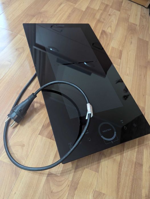 Delicatessa Slim 30cm Plită cu Inducție 2 Inele Negru