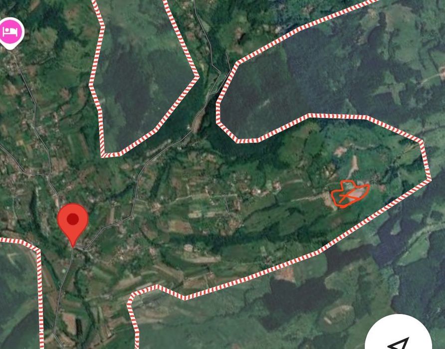 Teren Intravilan, teren agricol pădure   în Hărțăgani peisaj frumos