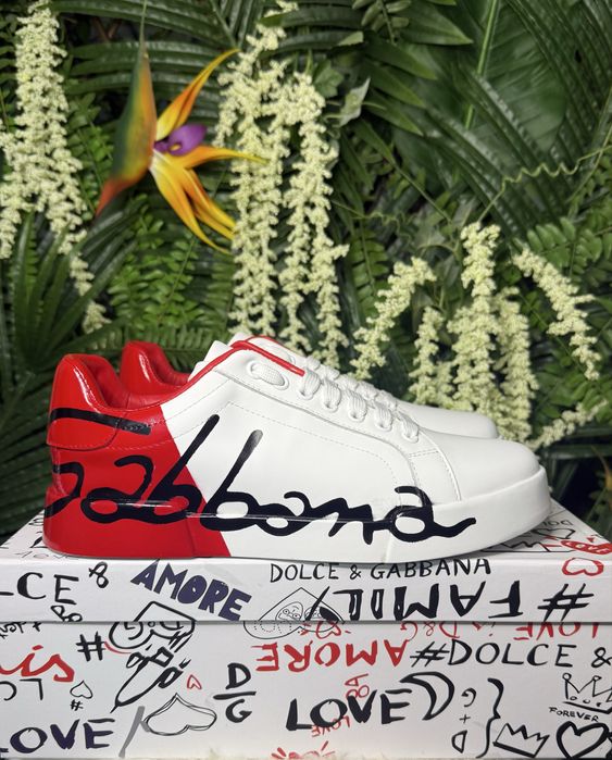 Dolce Gabbana Portofino Red White