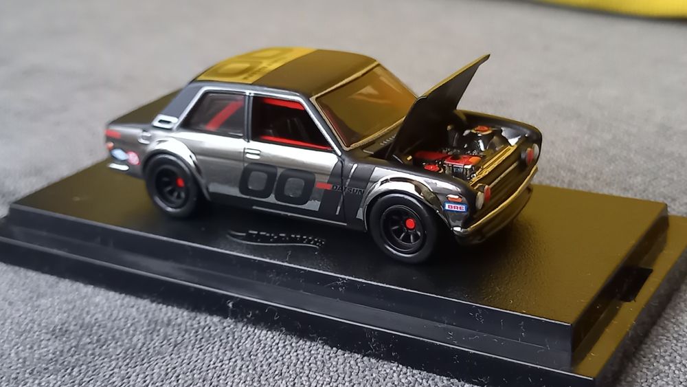 Hot Wheels RLC - 71' Datsun 510 BRE - количка 1:64