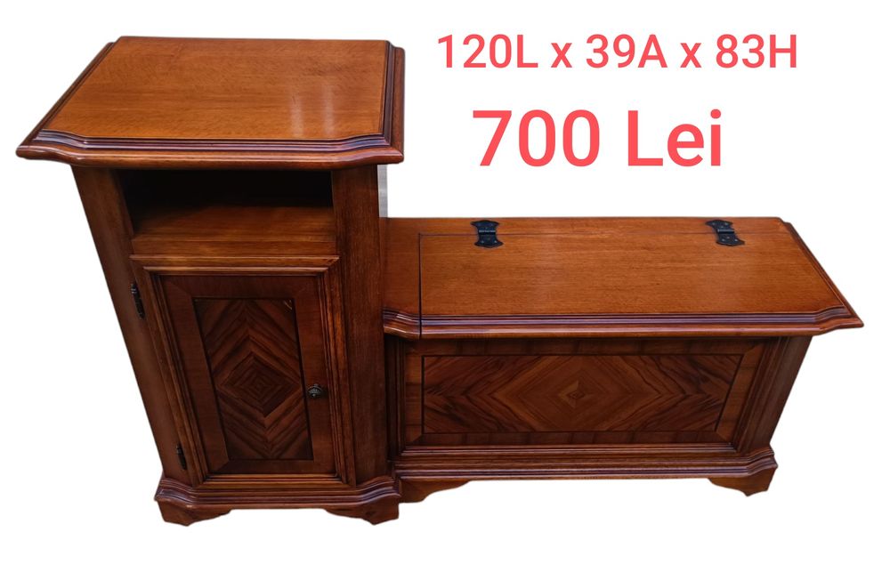 Scrin/ Servanta / Bufet vintage din lemn masiv