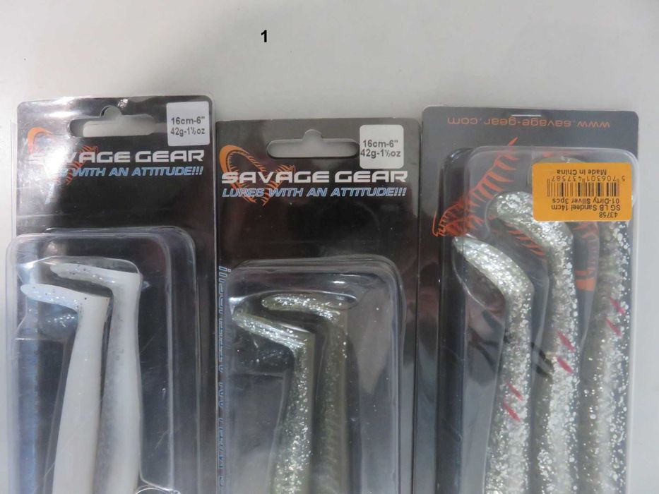 Силиконови примамки за морски риболов и морски кукички