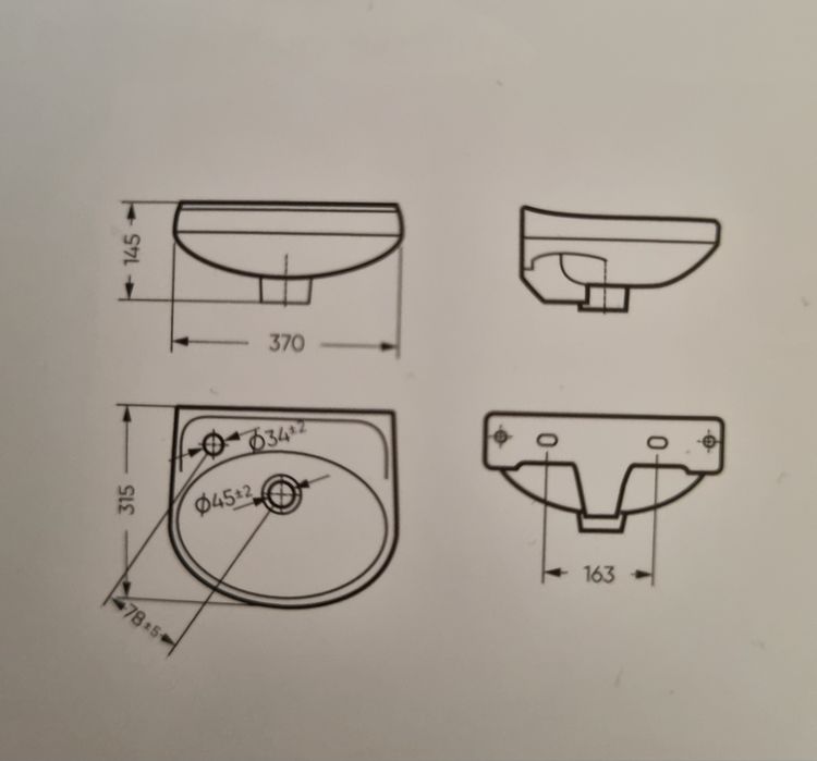 Мини Умывальник  (раковина) Россияда ишлаб чикарилган