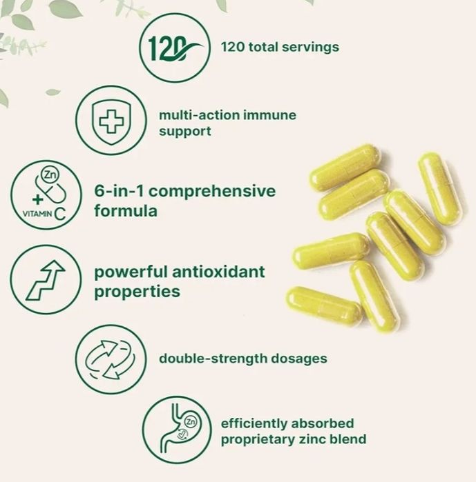 Zinc quercetin+vitamin c,6 xil turi bittada, picolinate,цинк, citrate
