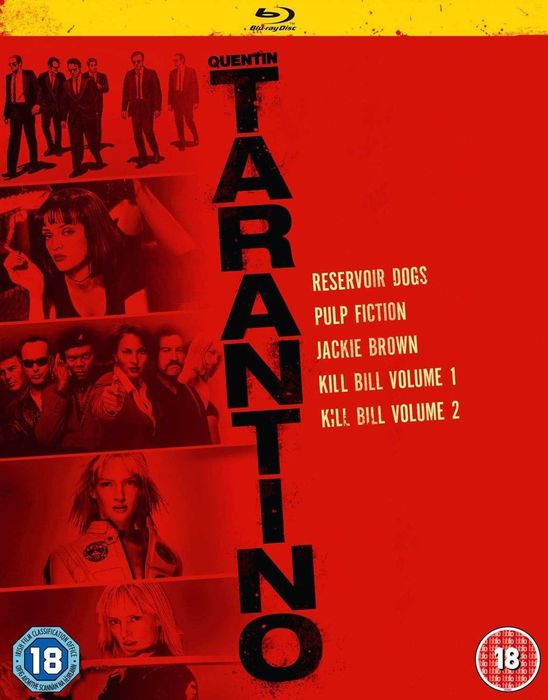 QUENTIN TARANTINO COLLECTION – Limited Edition Box Set 5 Blu-ray | Nou