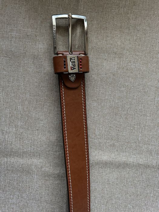 Кожен колан US Polo Assign by Ralph Lauren - нов