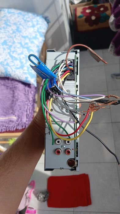 Магнитола +Бас бочку