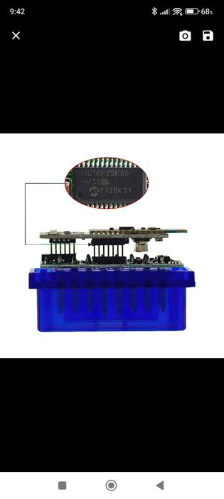 ELM 327 V1.5 автомобилна OBD 2 диагностика.