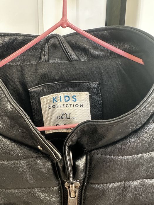 Куртка кожаная демисезон