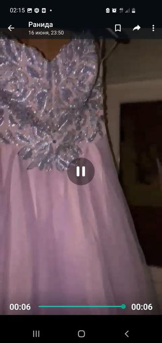 Продается вечернее платья