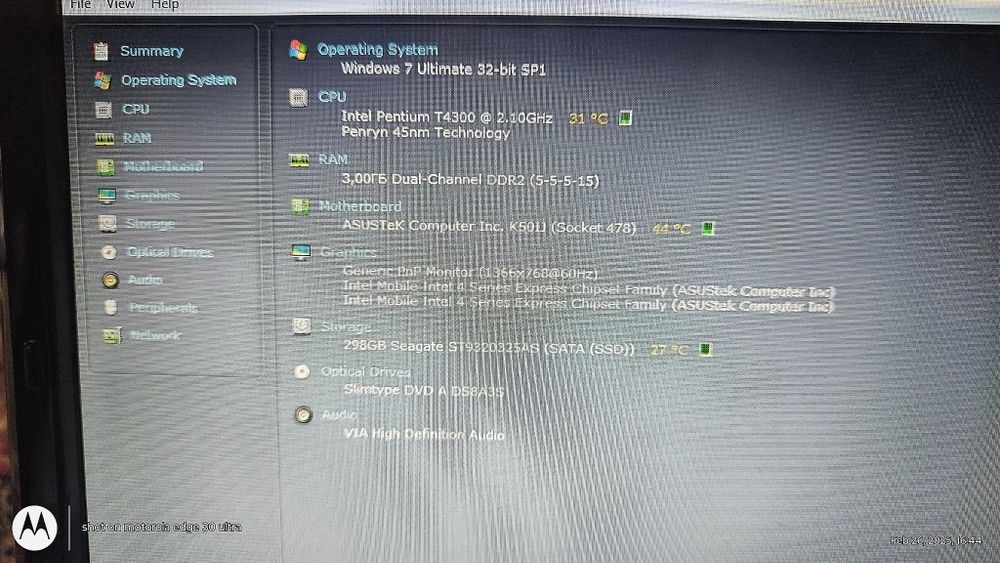 ASUS K50IJ на части