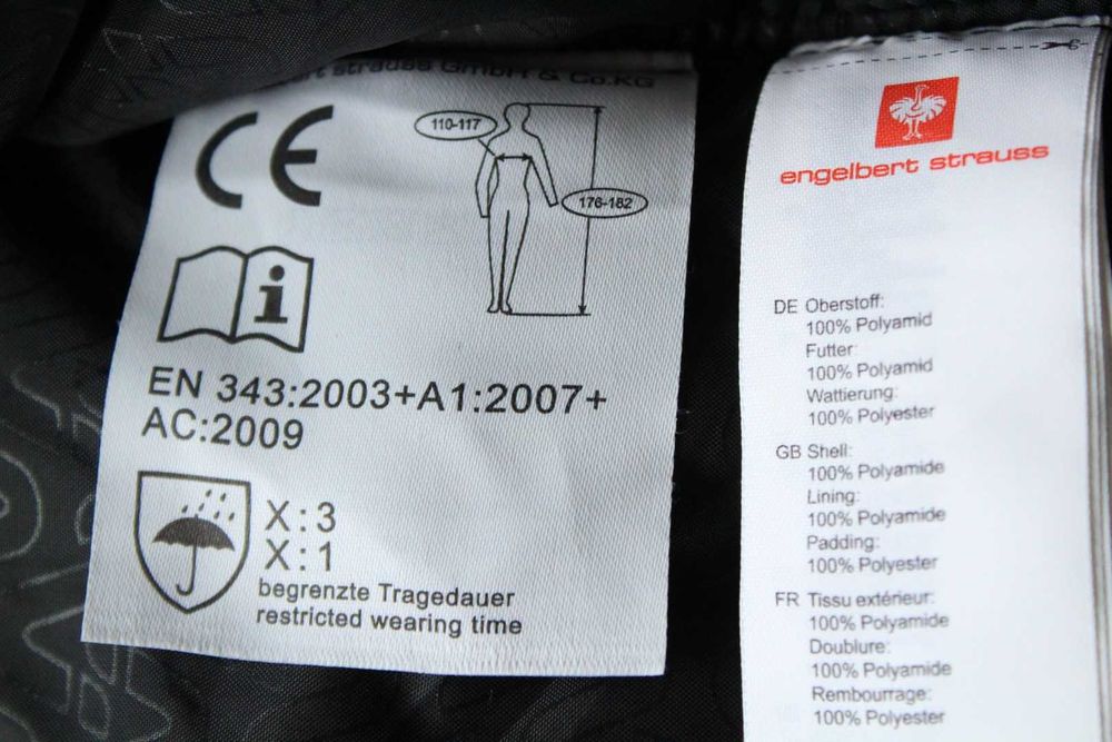 ENGELBERT STRAUSS Winter parka Vision - мъжко зимно яке-парка, р-р XL