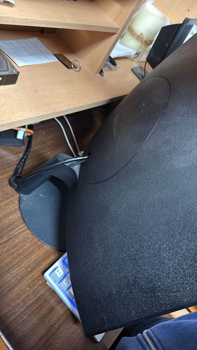 Monitor  Samsung T55 Curved Monitor, 24 Inch, 1000R, 75hz, 4ms, 1080p