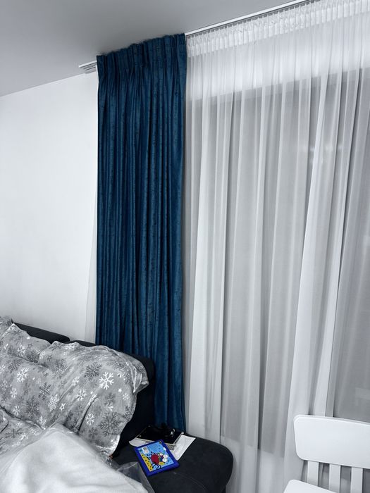 Draperii gata facute cu rejanza lata reglabila