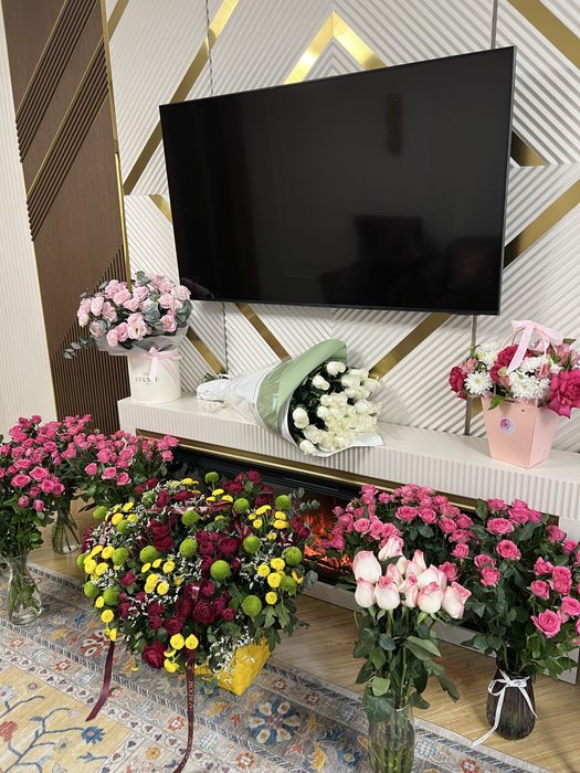 Цветы на выбор,состояние Б/у