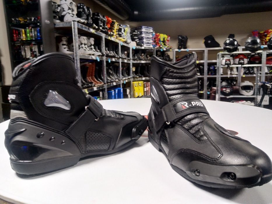 Rpro мото боти нови къси ботуши всички размери писта турист