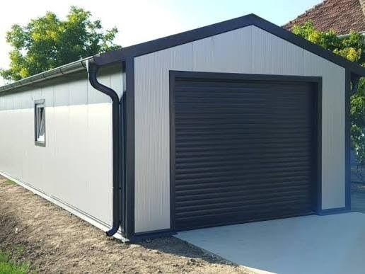 Vând garaj auto pe structură metalică