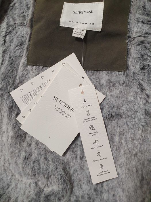 Ново водоустойчиво яке SERAPHINE 4XL 3 в 1