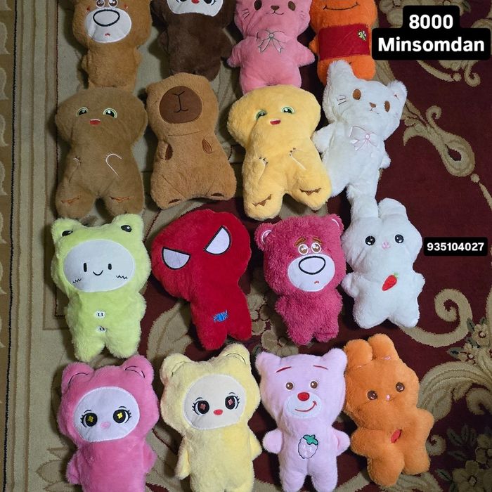 Optom narxlarda yumshoq o'yinchoqlar