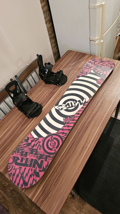 Placa Snowboard Burton Ripper 137 cu Legaturi Burton Custom S