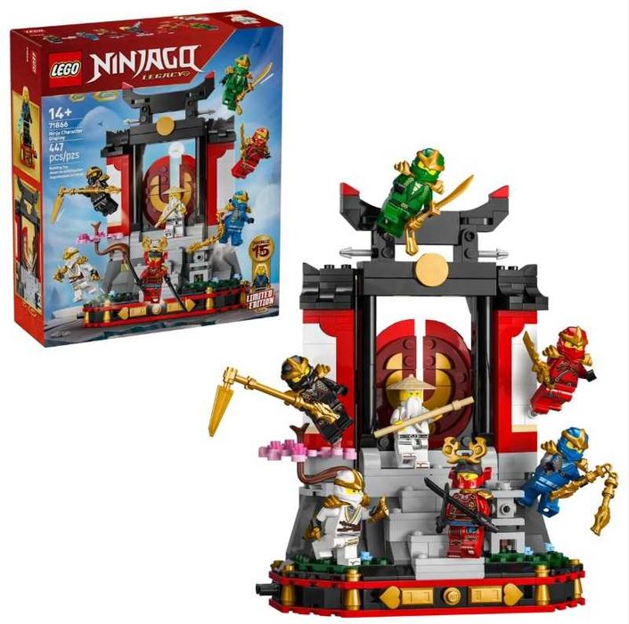 LEGO NINJAGO Ninja Character Display 15th Anniversary 71866 [2026]