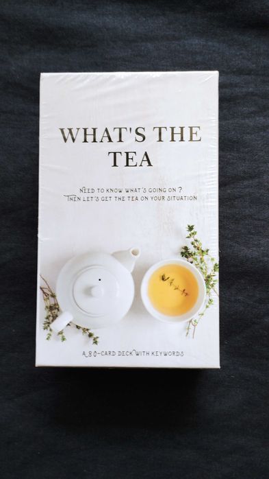 Оракулски карти - What's the tea. - 80 бр.