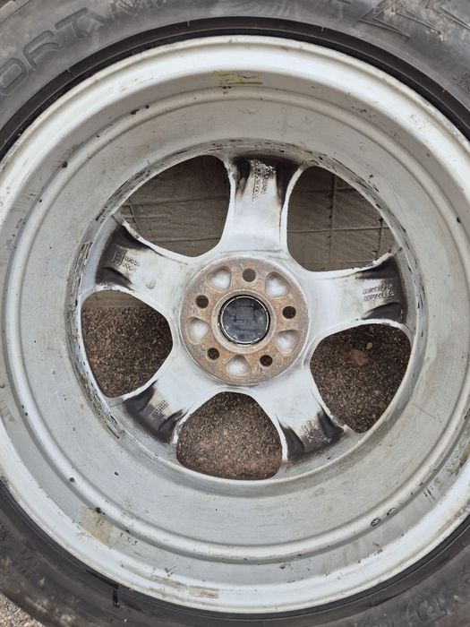 Volvo - aлуминиеви джанти 17 5x108 с гуми Dunlop - 225/50/17