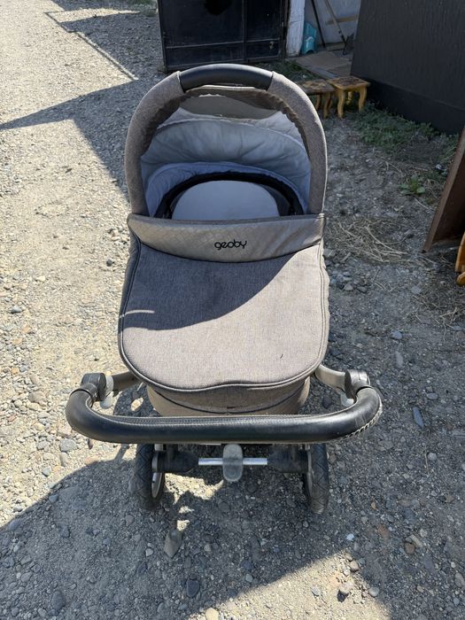 Коляска geoby серого цвета