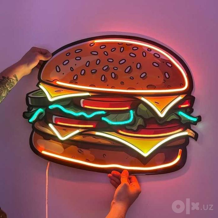 Гибкие неоны / Реклама, Неоновые вывески, Egiluvchan neonlar