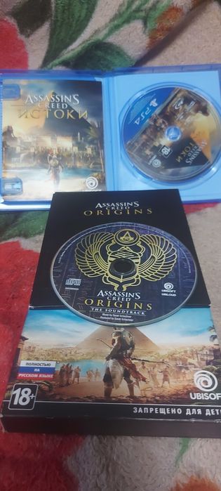 Продам диск ps4 ассасин Крид истоки