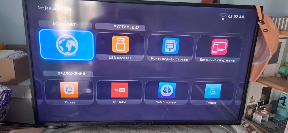 Телевизор Sharp като нов