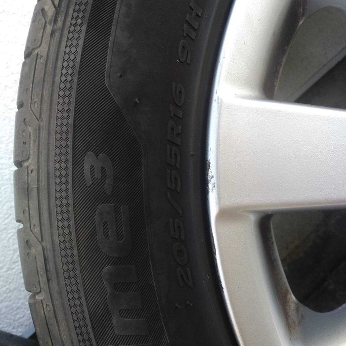 Летни гуми с джанти за VW пасат