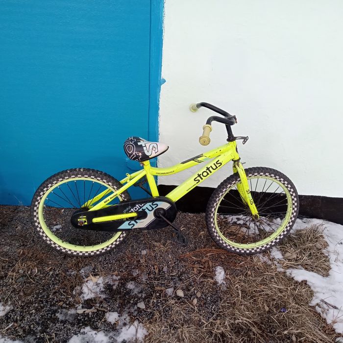 Велосипед и санки