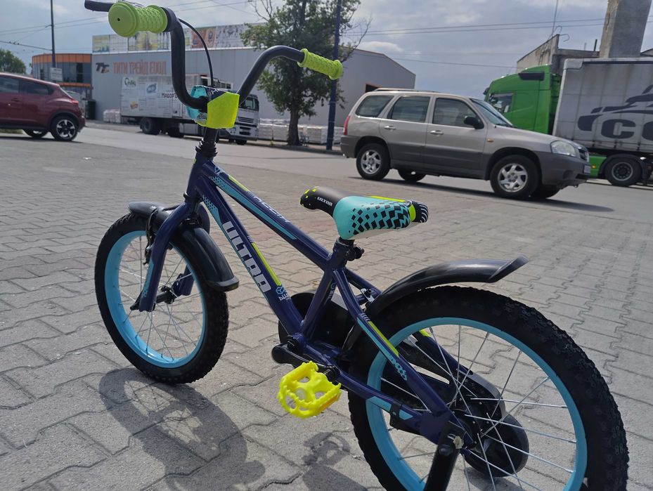 CROSS Велосипед 16" ULTRA KIDY син