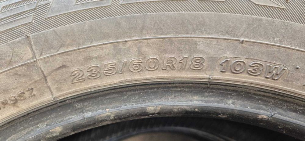 Летние Шины 235/60 R18 Б/У