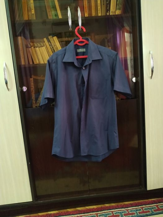 Рубашки мужские с коротким руковом, ворот 42-43 б/у