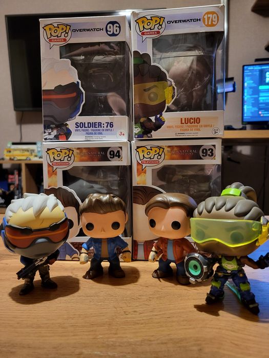 Funko pop фигурки overwatch & supernatural