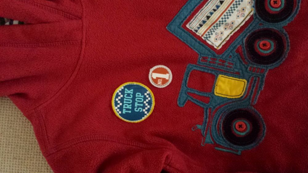 Детска блуза с качулка M&S 5-6год 116см.