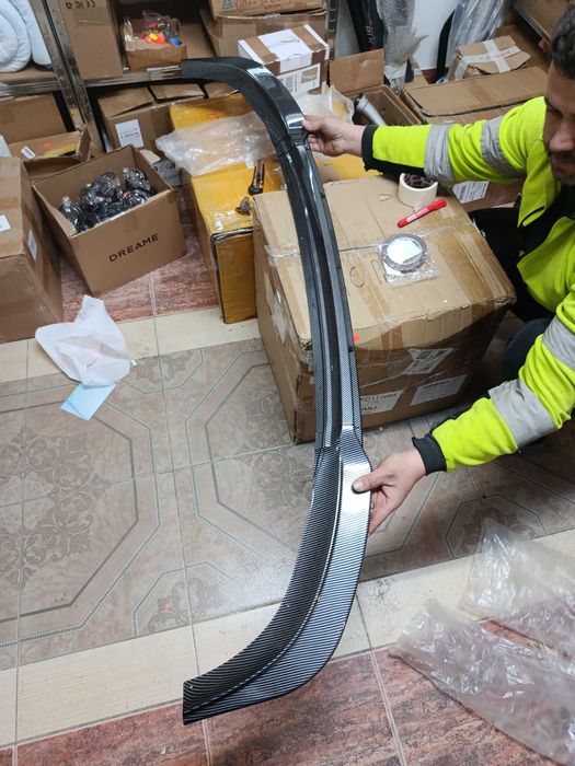 Тунинг преден лип ,карбон