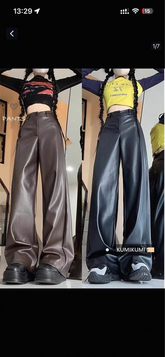Кожанные брючки