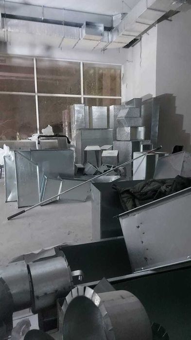 монтаж вентиляции