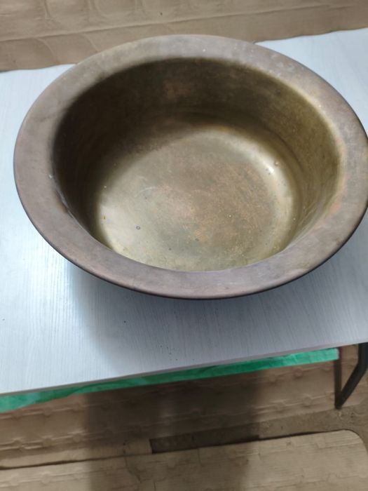 Таз латунный производства  СССР