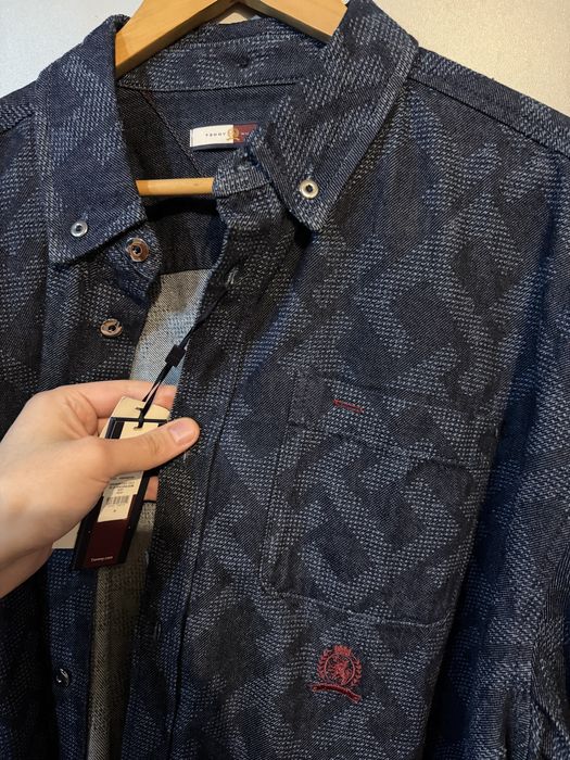 Новая рубашка Tommy Hilfiger monogram XL